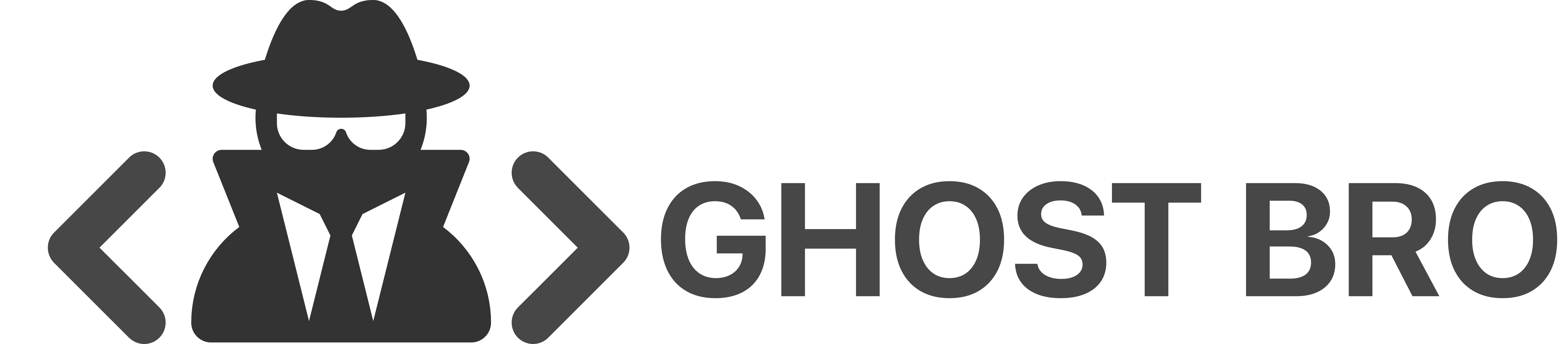 Ghost Bro Light Logo